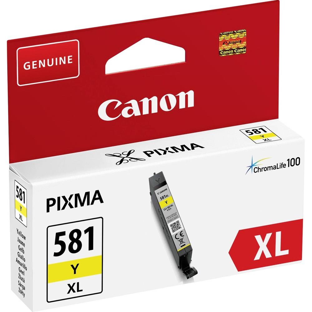Eladó Canon CLI-581 sárga XL tintapatron - olcsó, Új Eladó - Miskolc ( Borsod-Abaúj-Zemplén ) fotó