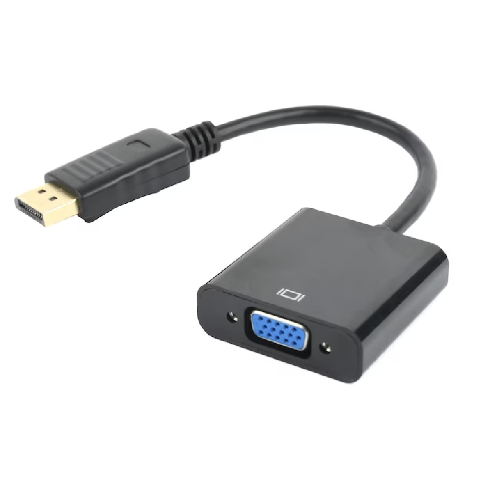 Eladó Kábel átalakító DisplayPort to VGA M F adapter 0,2m fekete Gembird - olcsó, Új Eladó - Miskolc ( Borsod-Abaúj-Zemplén ) fotó