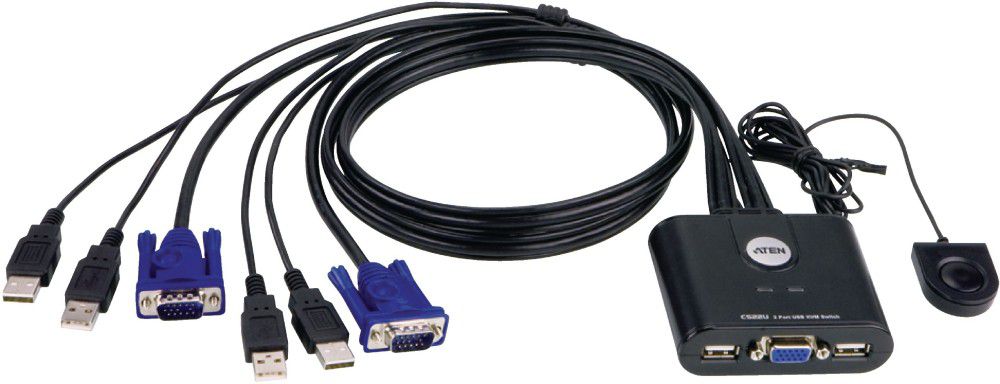 Eladó Már csak volt!!! 2-port USB KVM switch - olcsó, Új Eladó Már csak volt!!! - Miskolc ( Borsod-Abaúj-Zemplén ) fotó