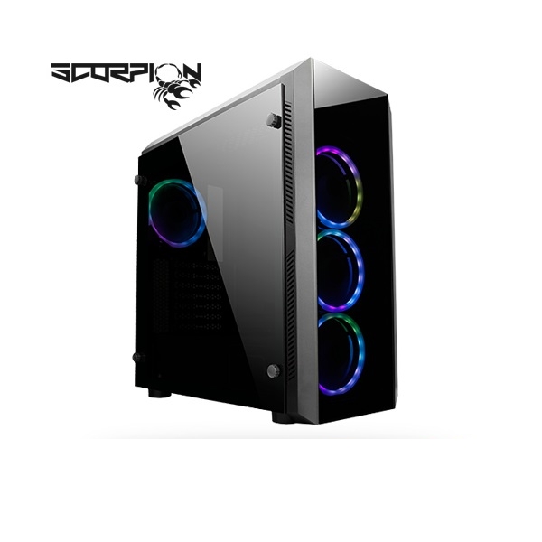 Eladó Számítógépház ATX ház Chieftec Scorpion RGB MidTower - olcsó, Új Eladó - Miskolc ( Borsod-Abaúj-Zemplén ) fotó