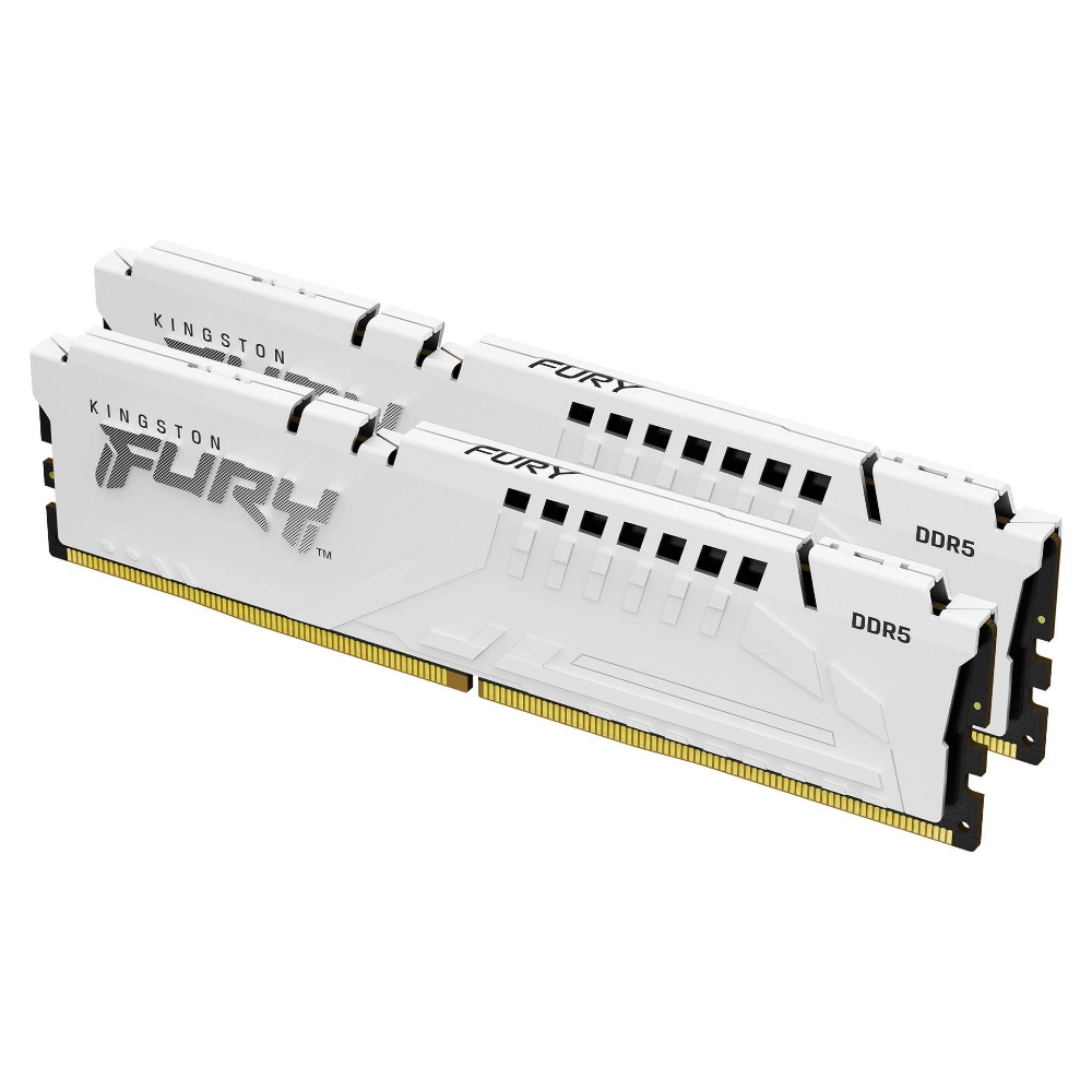 Eladó Már csak volt!!! 32GB DDR5 memória 5200MHz 2x16GB Kingston FURY Beast White - olcsó, Új Eladó Már csak volt!!! - Miskolc ( Borsod-Abaúj-Zemplén ) fotó