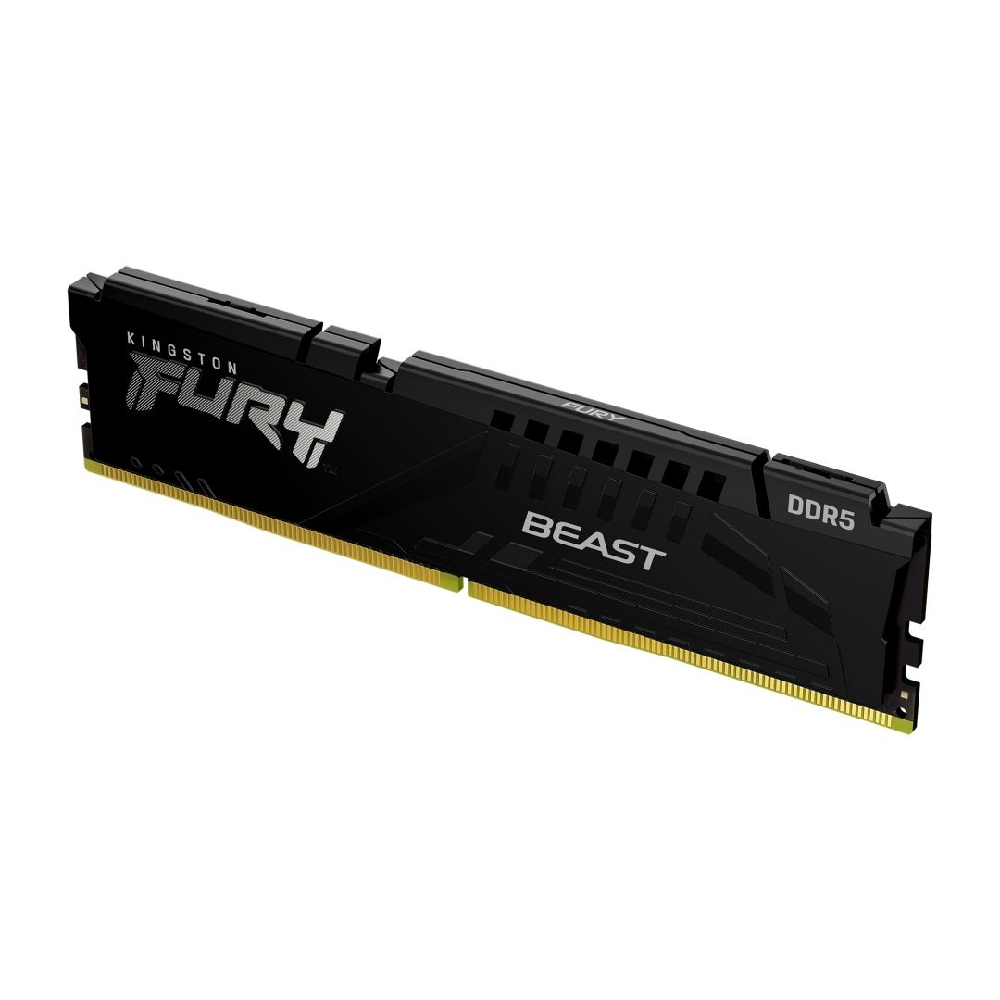 Eladó Már csak volt!!! 32GB DDR5 memória 6000MHz 1x32GB Kingston FURY Beast Black - olcsó, Új Eladó Már csak volt!!! - Miskolc ( Borsod-Abaúj-Zemplén ) fotó