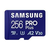 Memória-kártya 256GB microSDXC Class10 Samsung PRO Plus Plus adapter