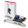 Eladó PCI Express USB 2db USB3.2 port PCI-E Kártya Axagon - olcsó, Új Eladó - Miskolc ( Borsod-Abaúj-Zemplén ) fotó 5