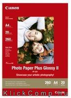 Eladó Canon Glossy Photo Paper Plus II 13x18cm 20 lap 260g - olcsó, Új Eladó - Miskolc ( Borsod-Abaúj-Zemplén ) fotó