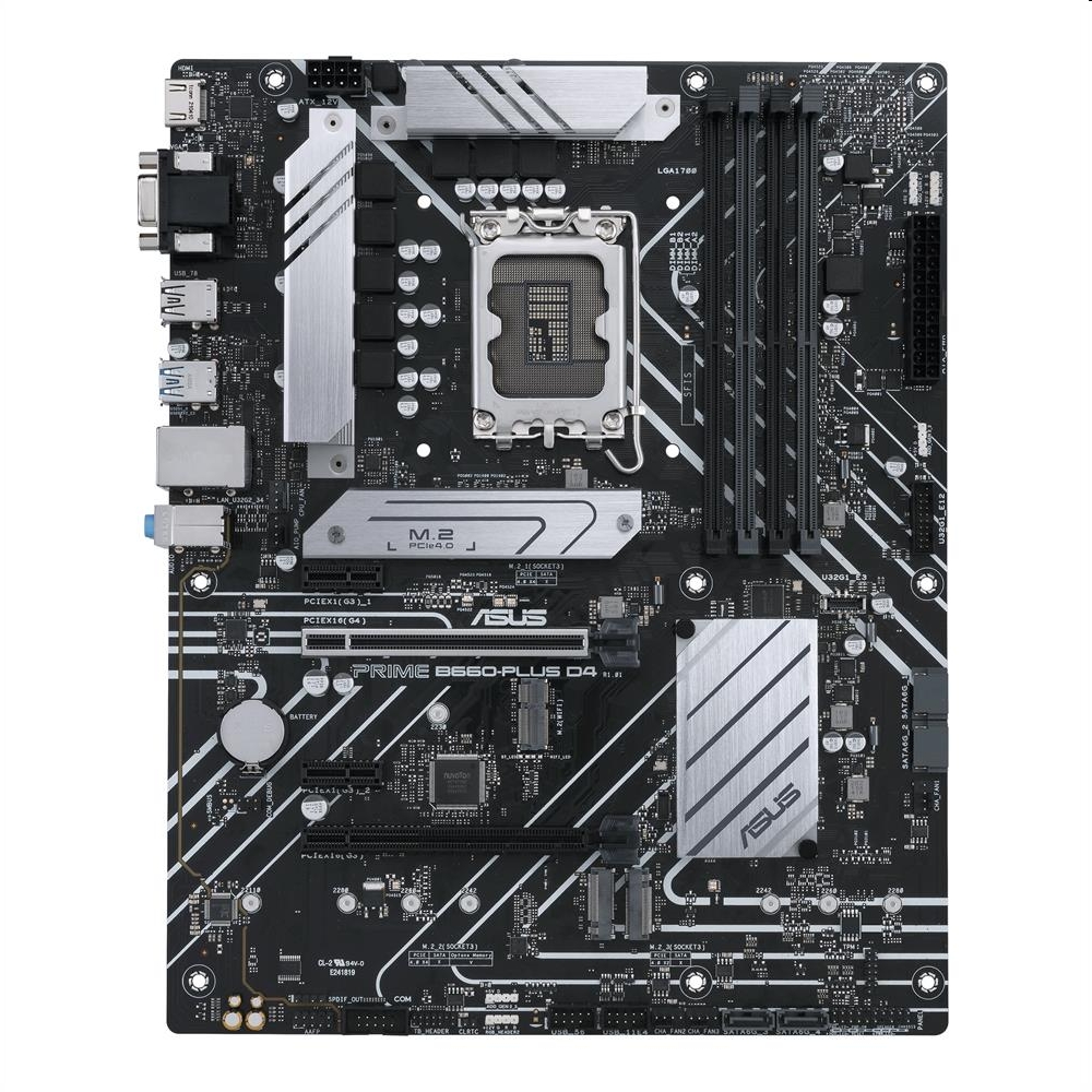 Eladó Már csak volt!!! Alaplap B660 LGA1700 4xDDR4 Asus PRIME B660-PLUS D4 ATX - olcsó, Új Eladó Már csak volt!!! - Miskolc ( Borsod-Abaúj-Zemplén ) fotó