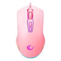 Rampage Egér Gamer - SMX-G68 SPEAR pink