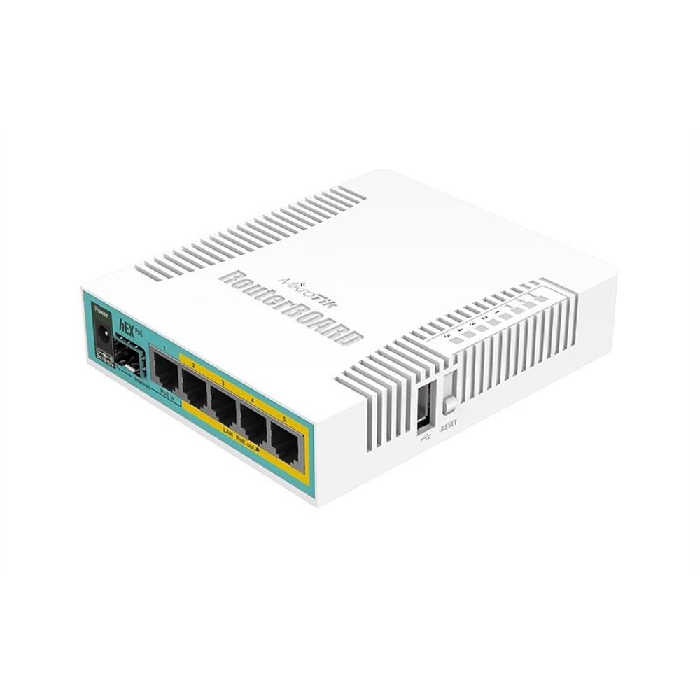 Eladó MikroTik hEX PoE RB960PGS L4 128MB 5x GbE PoE port router - olcsó, Új Eladó - Miskolc ( Borsod-Abaúj-Zemplén ) fotó