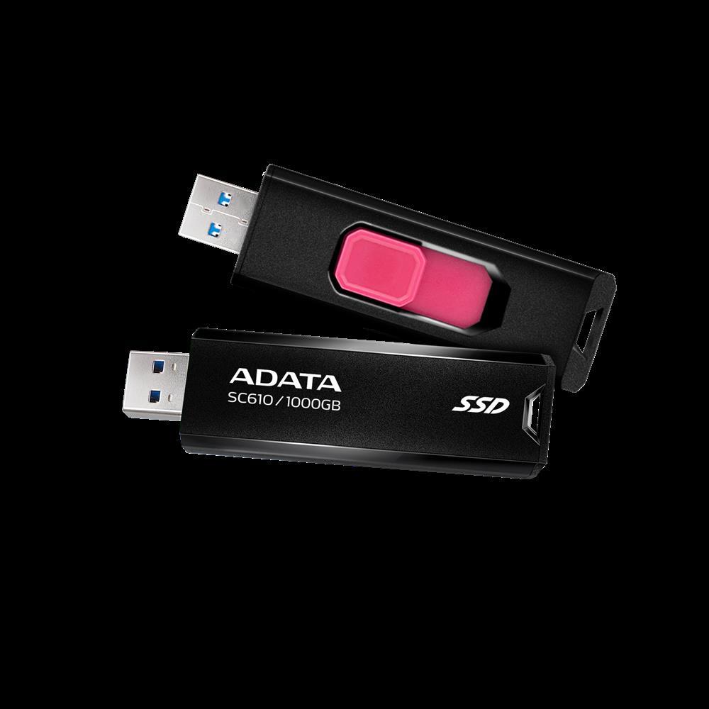 Eladó 1TB külső SSD USB3.2 Adata SC610 - olcsó, Új Eladó - Miskolc ( Borsod-Abaúj-Zemplén ) fotó