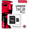 Memória-kártya 16GB SD micro Plus olvasó (SDHC Class 10 A1) Kingston Industrial