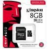 Eladó Memória-kártya 8GB SD micro Plus olvasó (SDHC Class 10 A1) Kingston Industrial S - olcsó, Új Eladó - Miskolc ( Borsod-Abaúj-Zemplén ) fotó 1