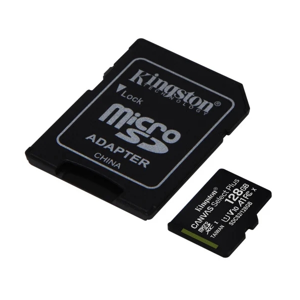 Eladó Memória-kártya 128GB SD micro Kingston Canvas Select Plus SDCS2 128GB adapterrel - olcsó, Új Eladó - Miskolc ( Borsod-Abaúj-Zemplén ) fotó