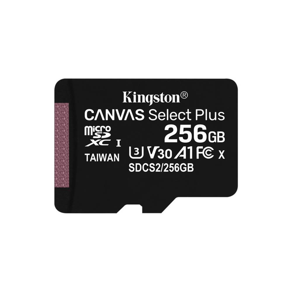 Eladó Memória-kártya 256GB SD micro SDXC Class 10 A1 Kingston Canvas Select Plus SDCS2 - olcsó, Új Eladó - Miskolc ( Borsod-Abaúj-Zemplén ) fotó