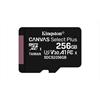 Memória-kártya 256GB SD micro SDXC Class 10 A1 Kingston Canvas Select Plus SDCS2