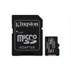 Memória-kártya 256GB SD micro adapterrel SDXC Class 10 A1 Kingston Canvas Select