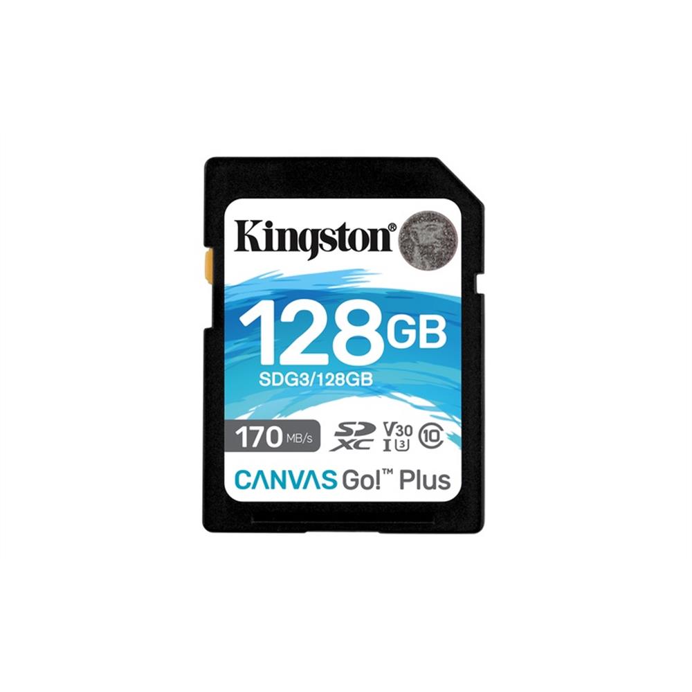 Eladó Memória-kártya 128GB SD (SDXC Class 10 UHS-I U3) Kingston Canvas Go Plus SDG3 12 - olcsó, Új Eladó - Miskolc ( Borsod-Abaúj-Zemplén ) fotó