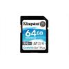 Memória-kártya 64GB SD (SDXC Class 10 UHS-I U3) Kingston Canvas Go Plus SDG3 64G