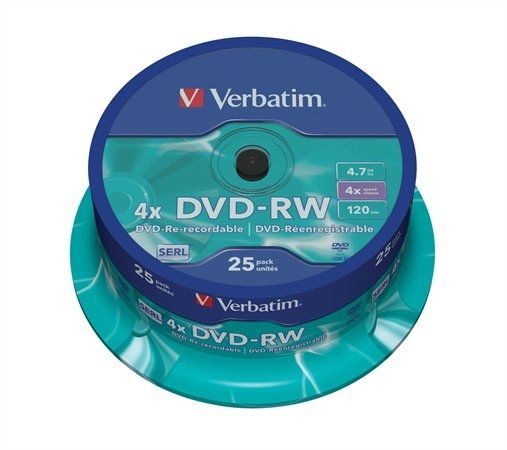 Eladó DVD-RW lemez, újraírható, 4,7GB, 4x, hengeren, VERBATIM - olcsó, Új Eladó - Miskolc ( Borsod-Abaúj-Zemplén ) fotó