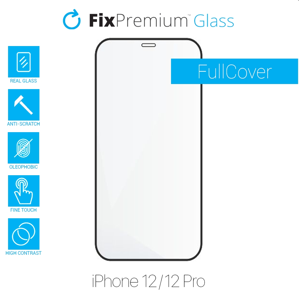 Eladó kijelzővédő üvegfólia iPhone 12 és 12 Pro FixPremium - olcsó, Új Eladó - Miskolc ( Borsod-Abaúj-Zemplén ) fotó